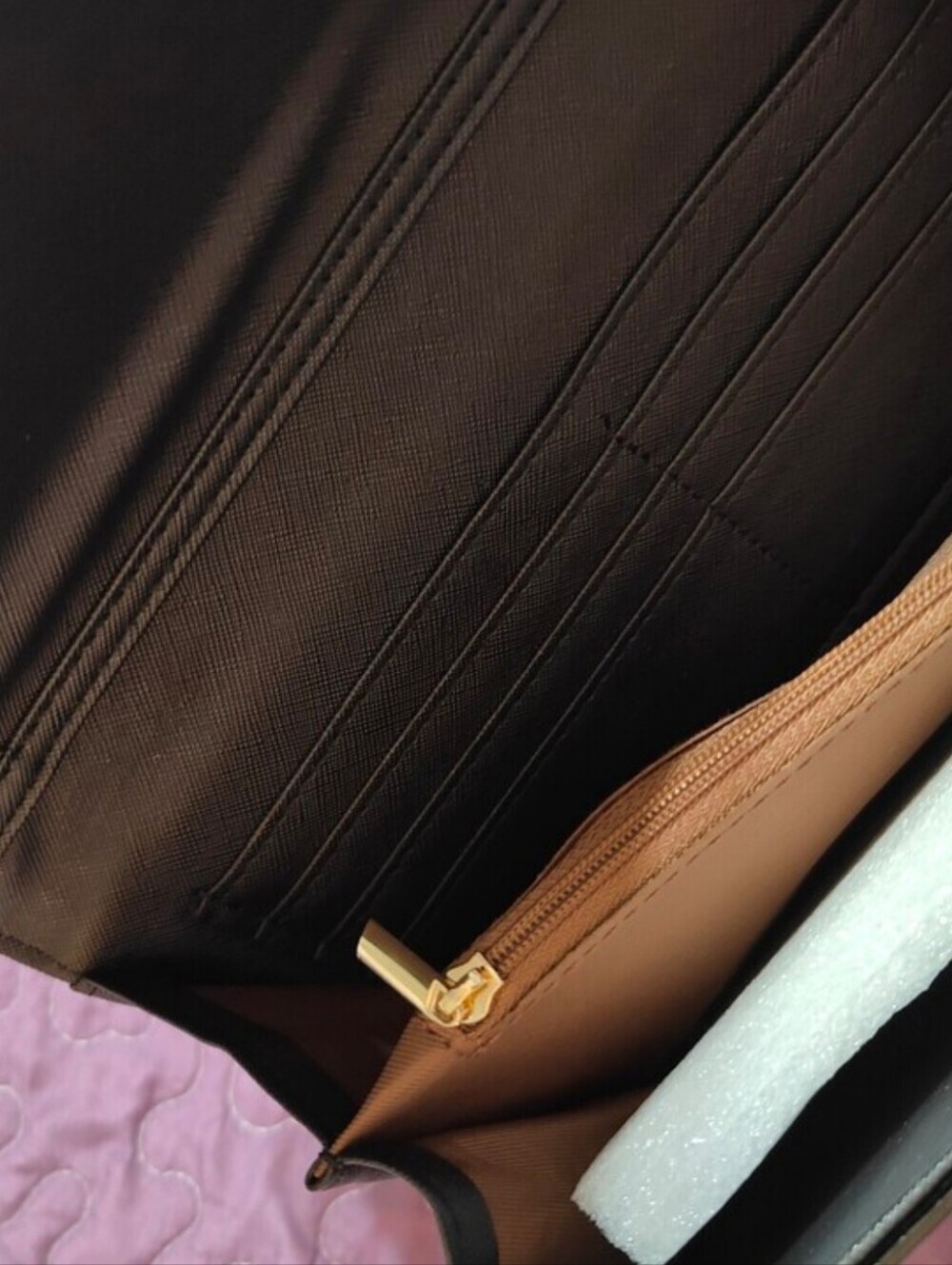Raised Crocodile Clutch Black - Picture 5 of 7